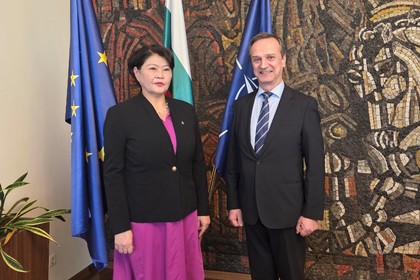  Meeting Between Deputy Minister of Foreign Affairs Radi Naydenov and the Ambassador of Mongolia H.E. Lkhagvasuren Sayanaa 